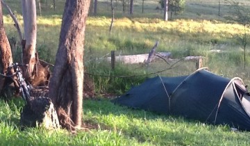 Campsite near Grafton Australia - Roadside Rest Area